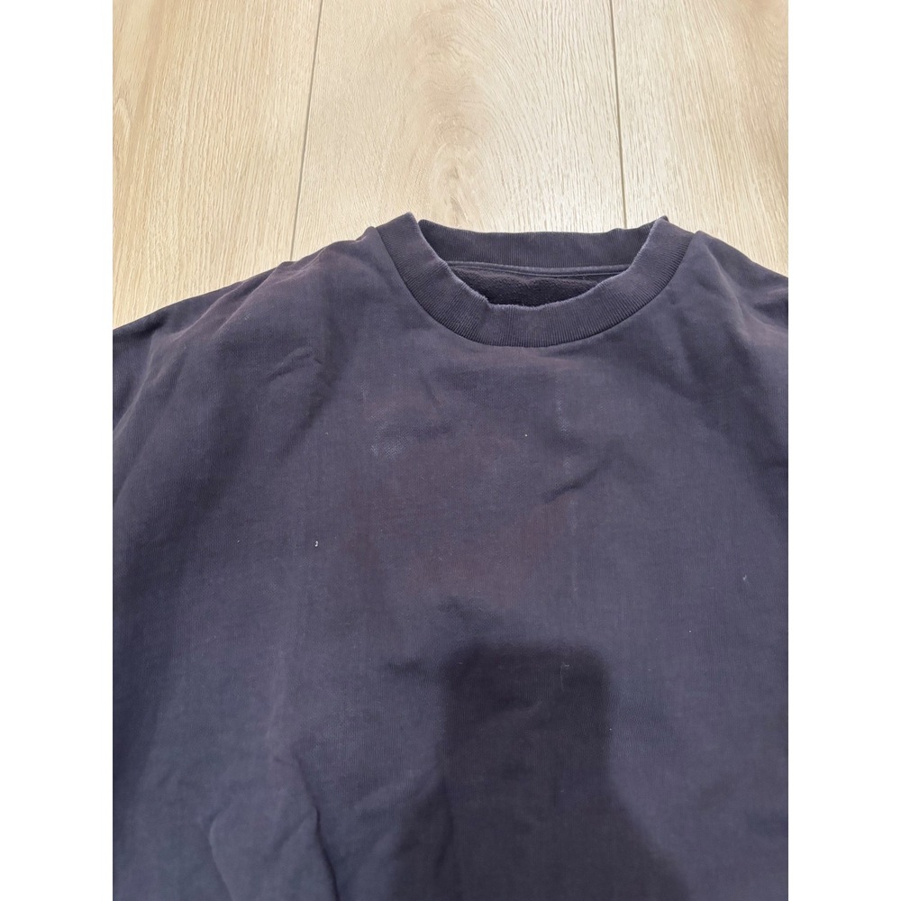 Vintage Detroit UDM Sweatshirt Distressed Navy Blue Crewneck Mens Graphic - Picture 4 of 8